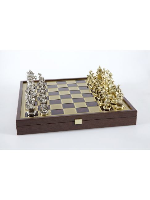 Medieval Knight Green Chess set